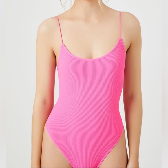 Forever 21 Pink Seamless Bodysuit - Picture 8 of 8